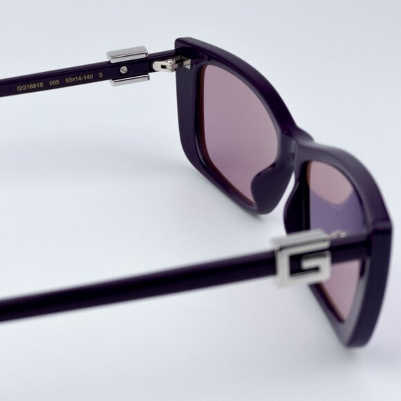 Gucci Women BRAND NEW Sunglasses Violet Mirror Cat Eye GG1681S 005 main image 8